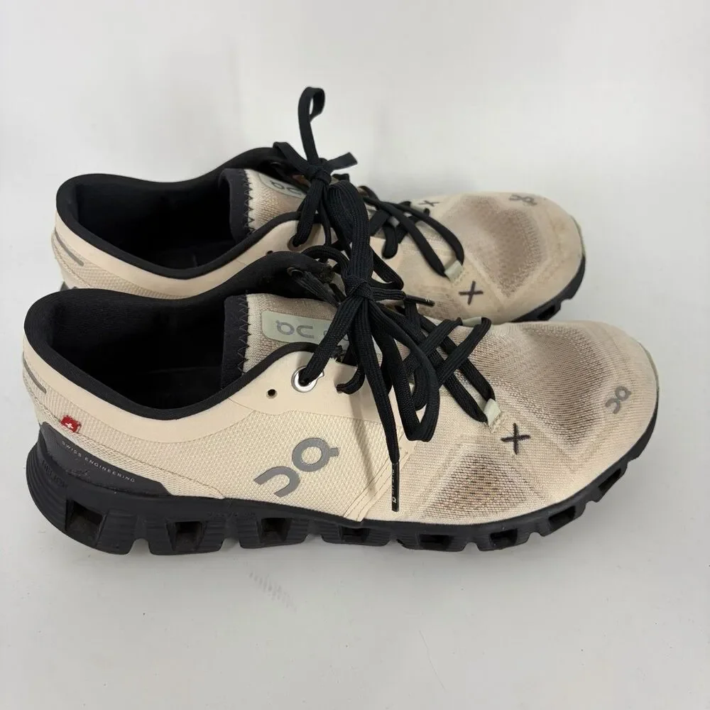 On Cloud X3 Shoes Size 7.5 Womens Pink Black Running Training Sneaker Comfort